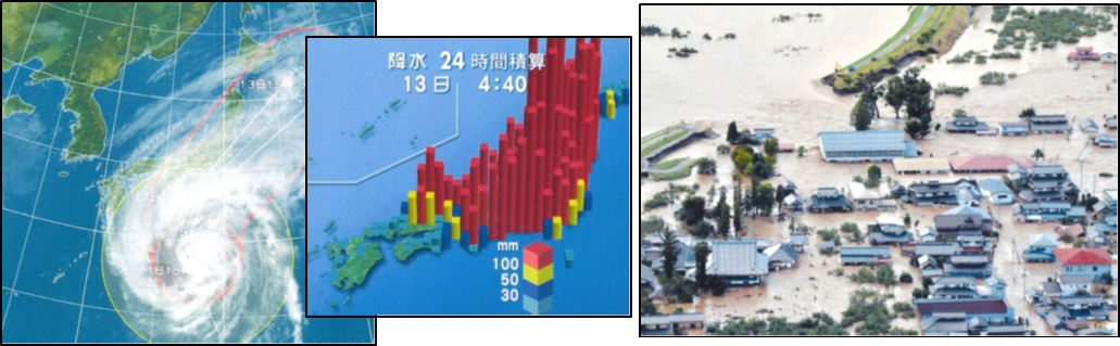 2019年台風19号襲来　甚大な被害